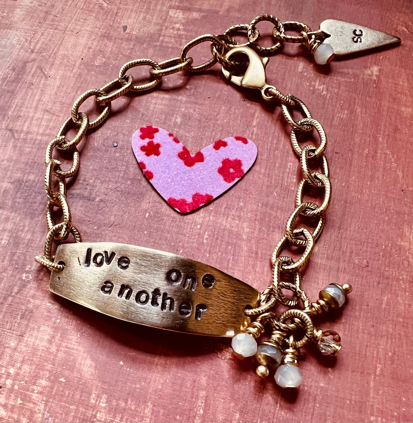 Love One Another ID Bracelet