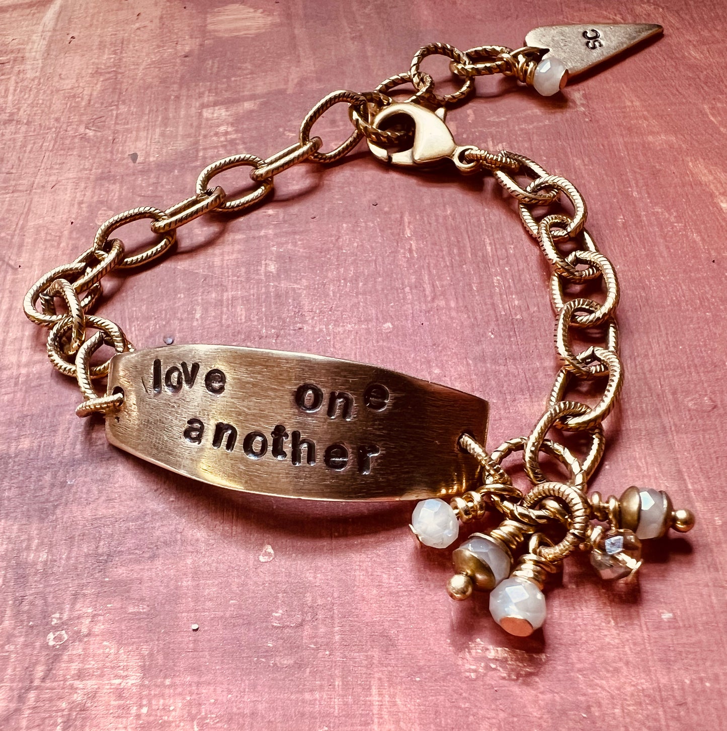 Love One Another ID Bracelet