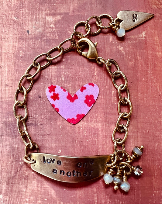 Love One Another ID Bracelet