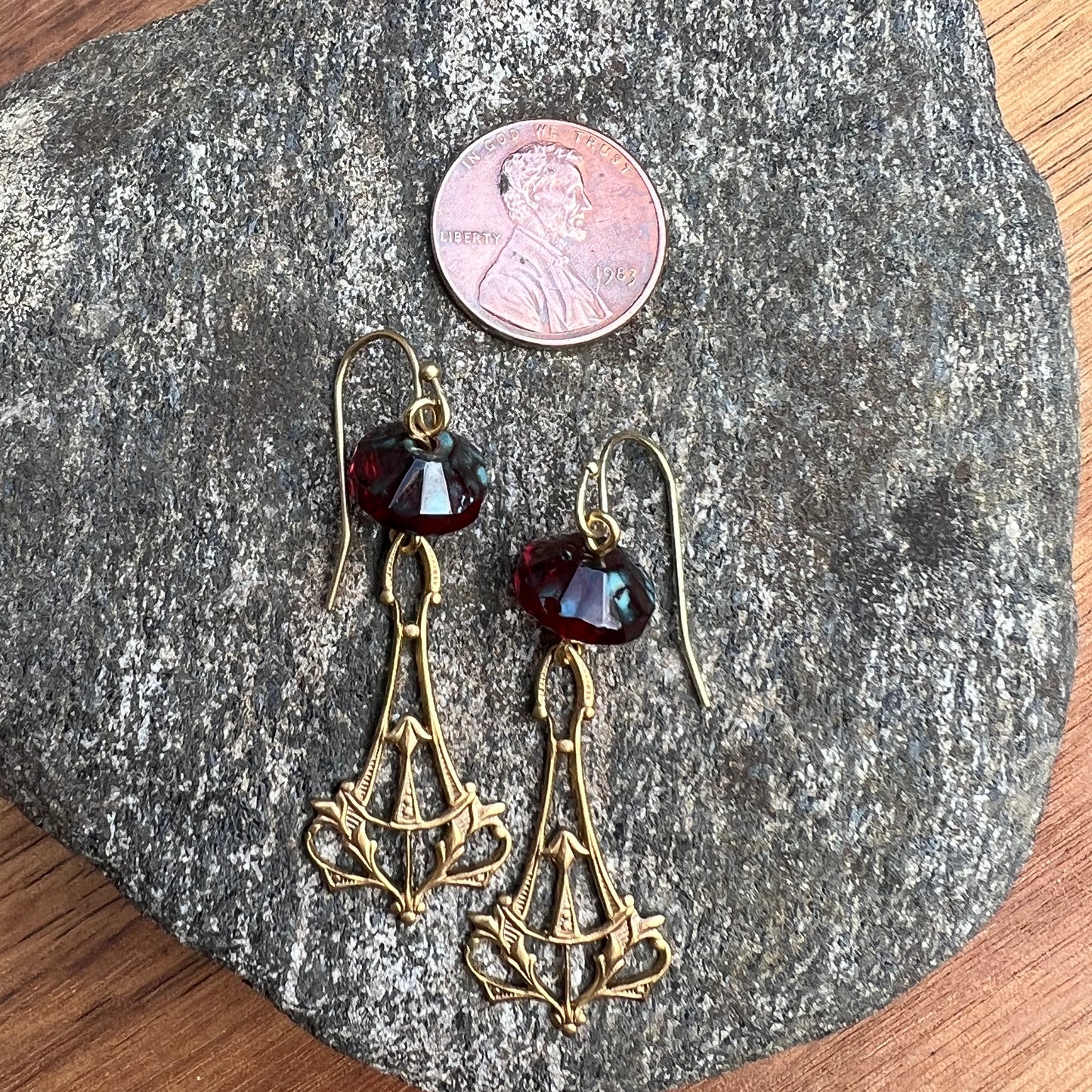 Chandelier Victorian Inspired Earrings - Choice of Color